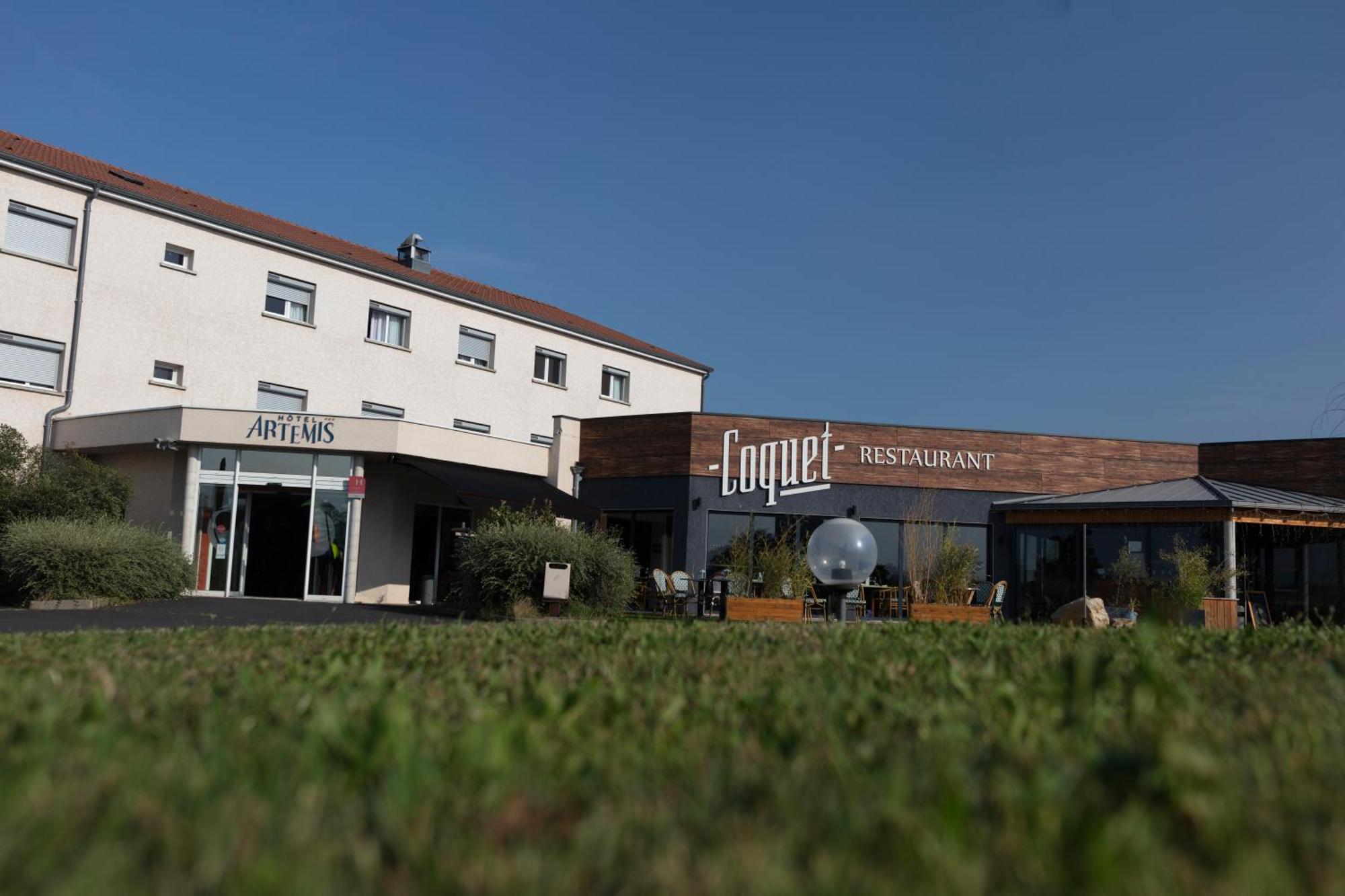 Artemis Hotel & Spa Bistro Coquet Brioude Exterior photo